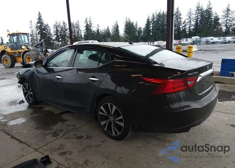 2016 Nissan Maxima 3.5 S из США, поврежденный, VIN 1N4AA6AP2GC387911